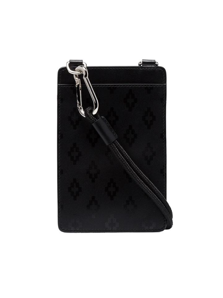 Marcelo Burlon County Of Milan Cross Print Pouch - Black