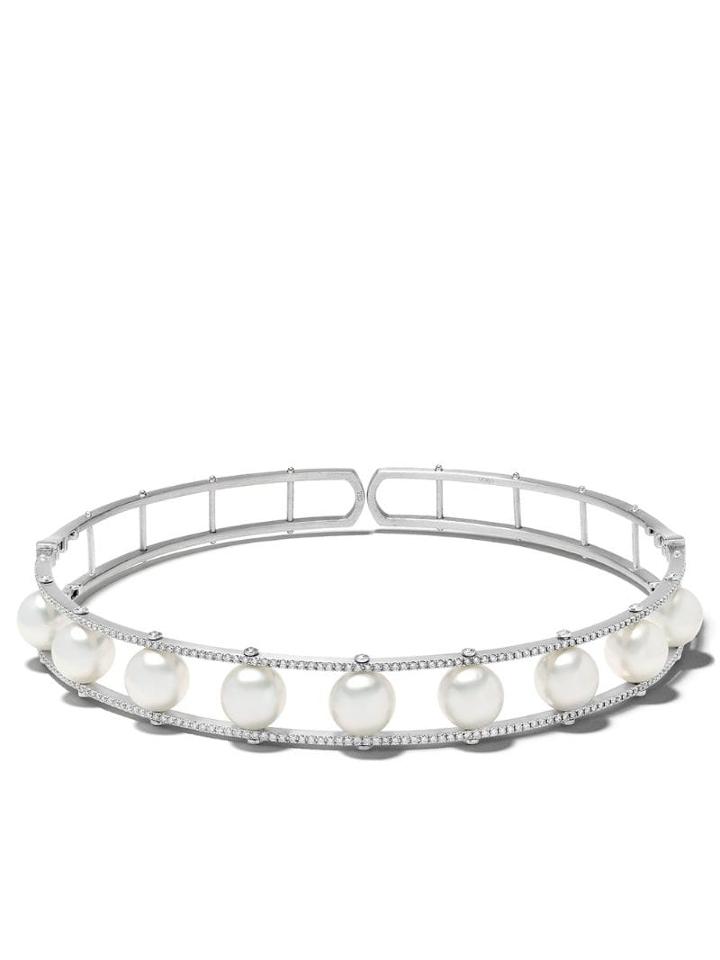 Yoko London 18kt White Gold Mayfair South Sea Pearl And Diamond