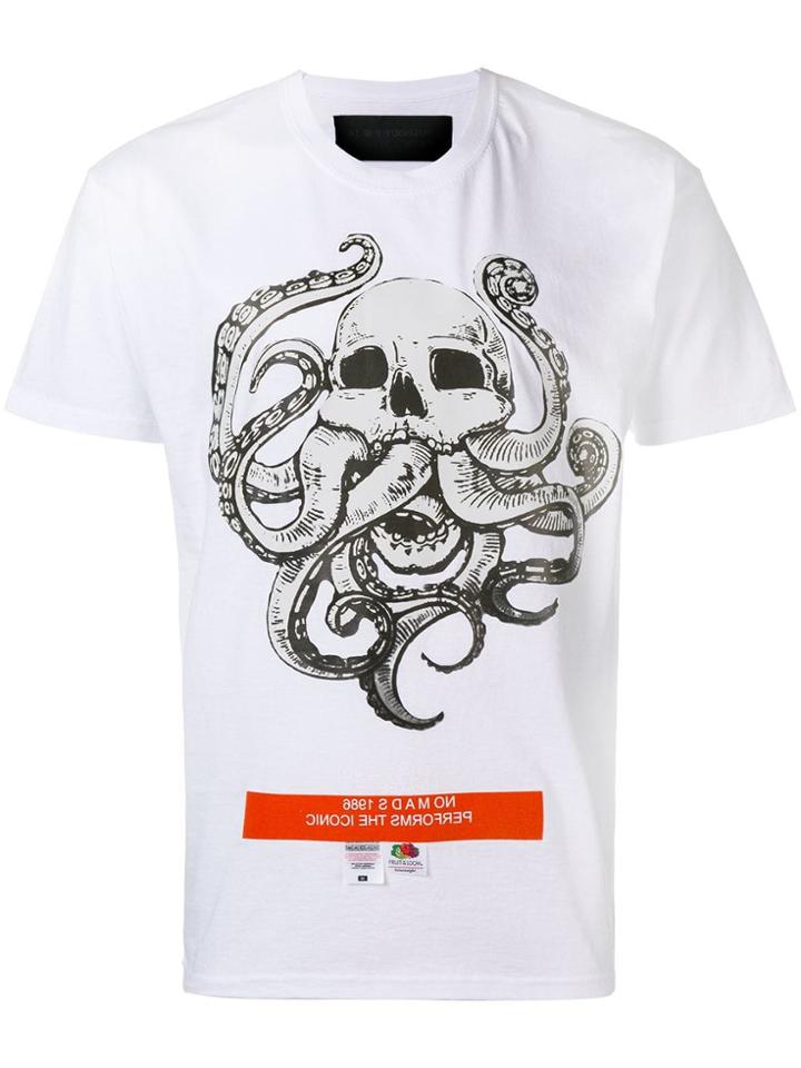 Sold Out Frvr Octopus Print T-shirt - White