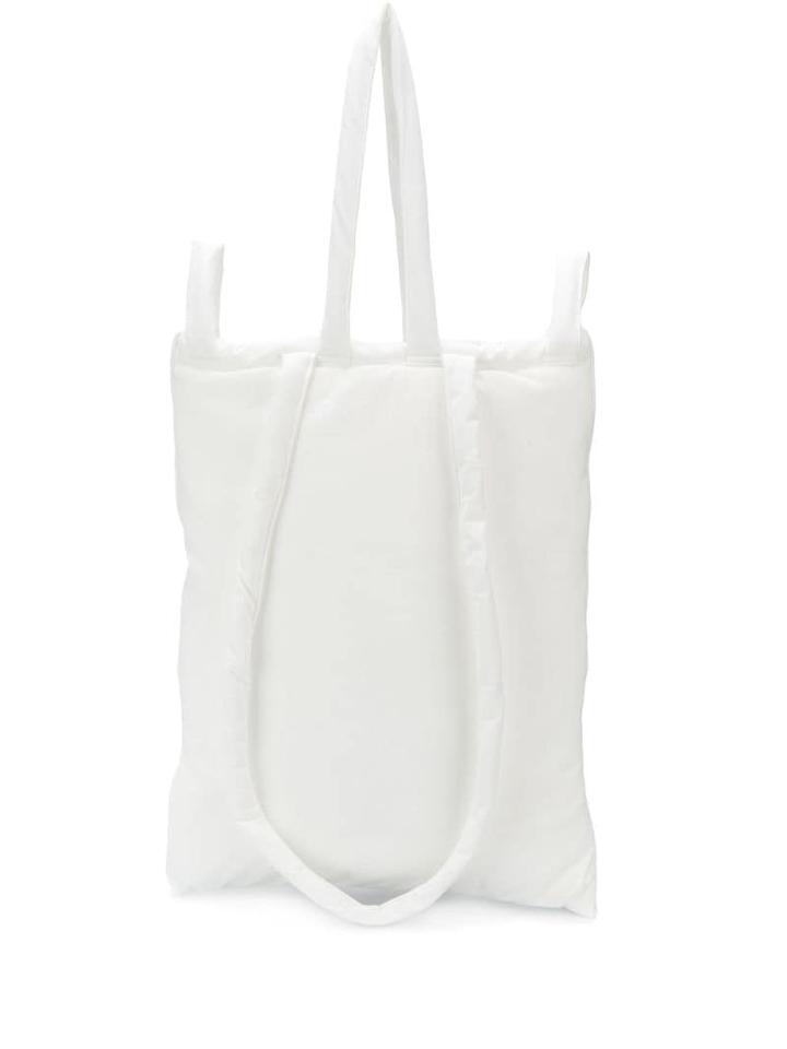 Mm6 Maison Margiela Large Padded Shoulder Bag - White