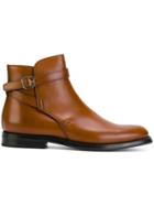 Church's Buckle Strap Boots - Brown