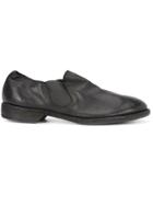 Guidi Elasticated Laterals Loafers - Black