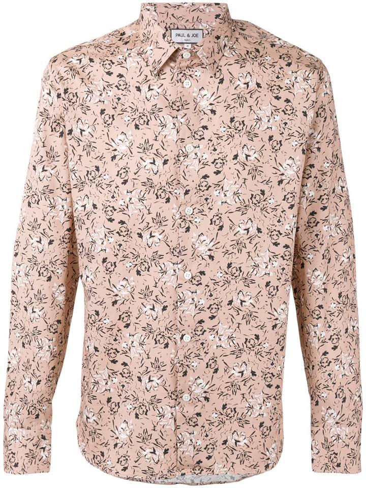 Paul & Joe - Floral Print Shirt - Men - Cotton - Xl, Black, Cotton