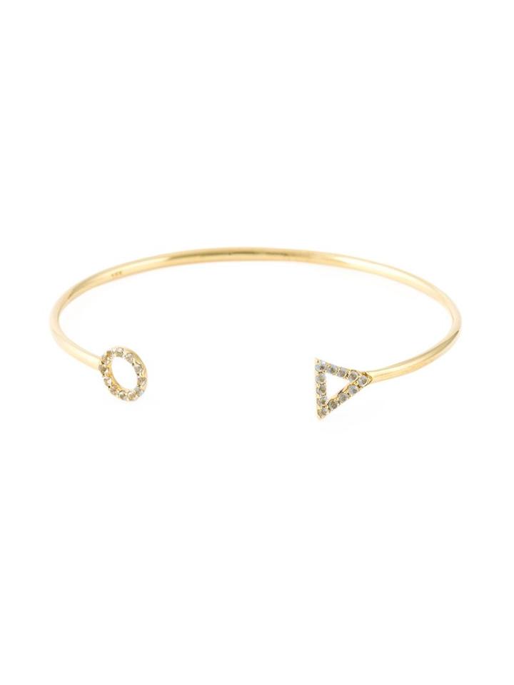 Gisele For Eshvi 'december' Bracelet, Women's, Size: 7, Metallic