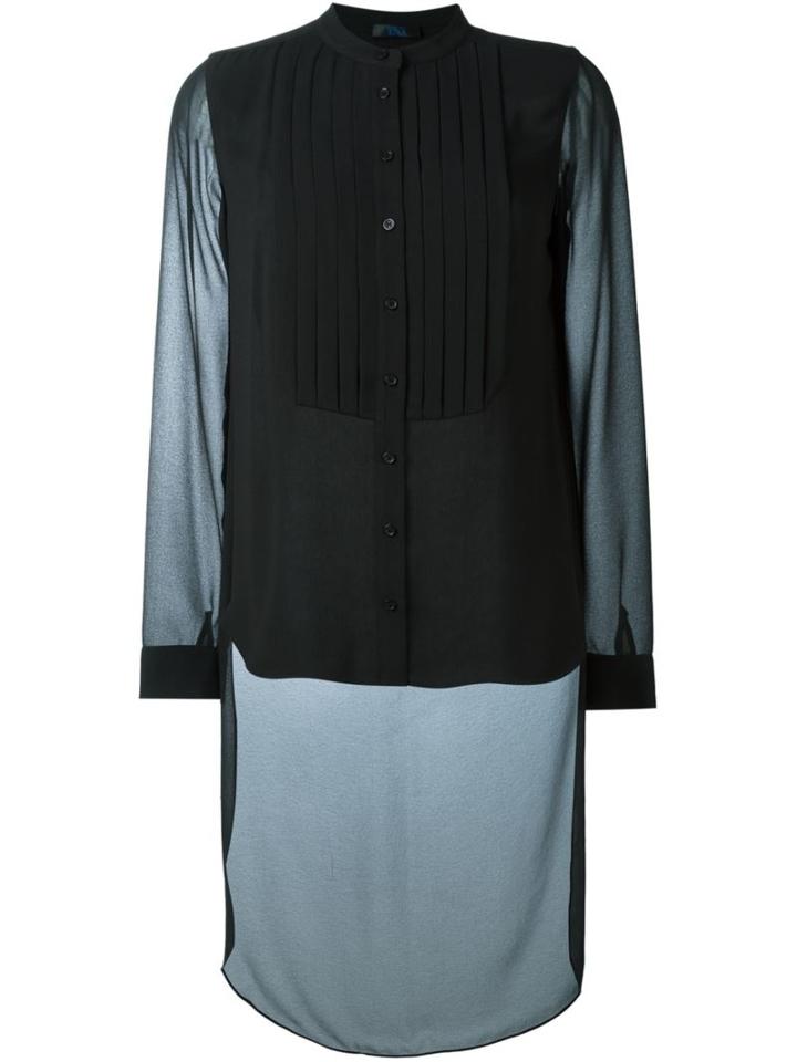 Twin-set Pleated Bib Shirt