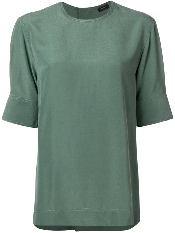 Joseph Short Sleeved Blouse - Green