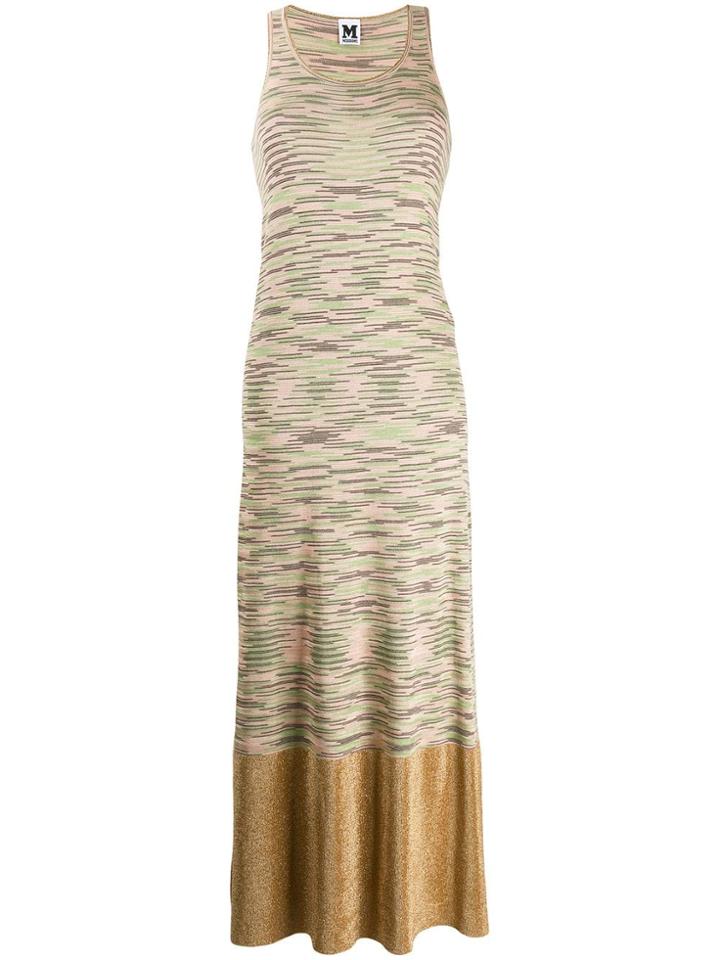 M Missoni Lurex Hem Maxi Dress - Neutrals