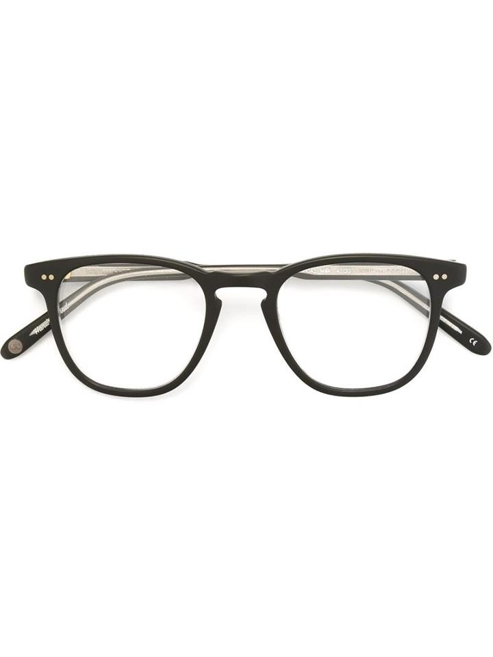 Garrett Leight - Matte 'brooks' Optical Glasses - Men - Acetate - One Size, Black, Acetate
