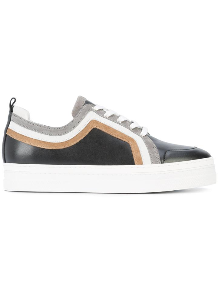 Pierre Hardy Campus 2 Sneakers - Black