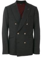 Maurizio Miri Double Breasted Jacket - Grey
