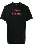 Raf Simons New Horrors Old Dreams T Shirt - Black