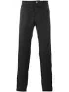 Individual Sentiments Slim Lightweight Trousers, Men's, Size: 1, Black, Cotton/ramie