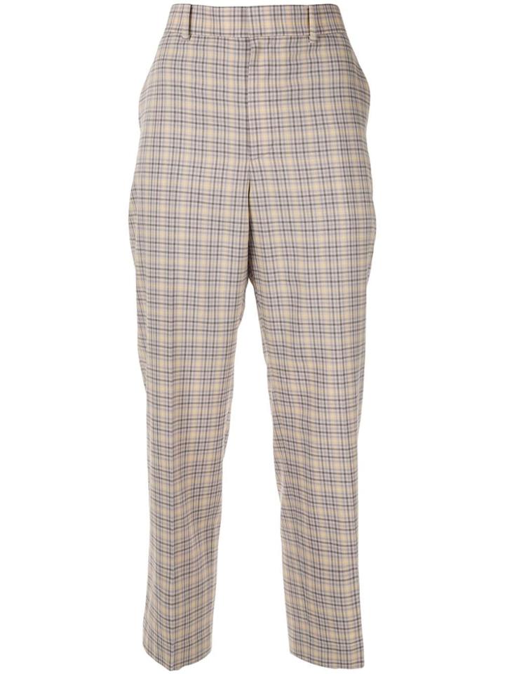 Irene Relax Tapered Trousers - Multicolour