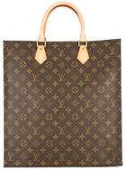 Louis Vuitton Vintage Sac Plat Hand Tote Bag - Brown