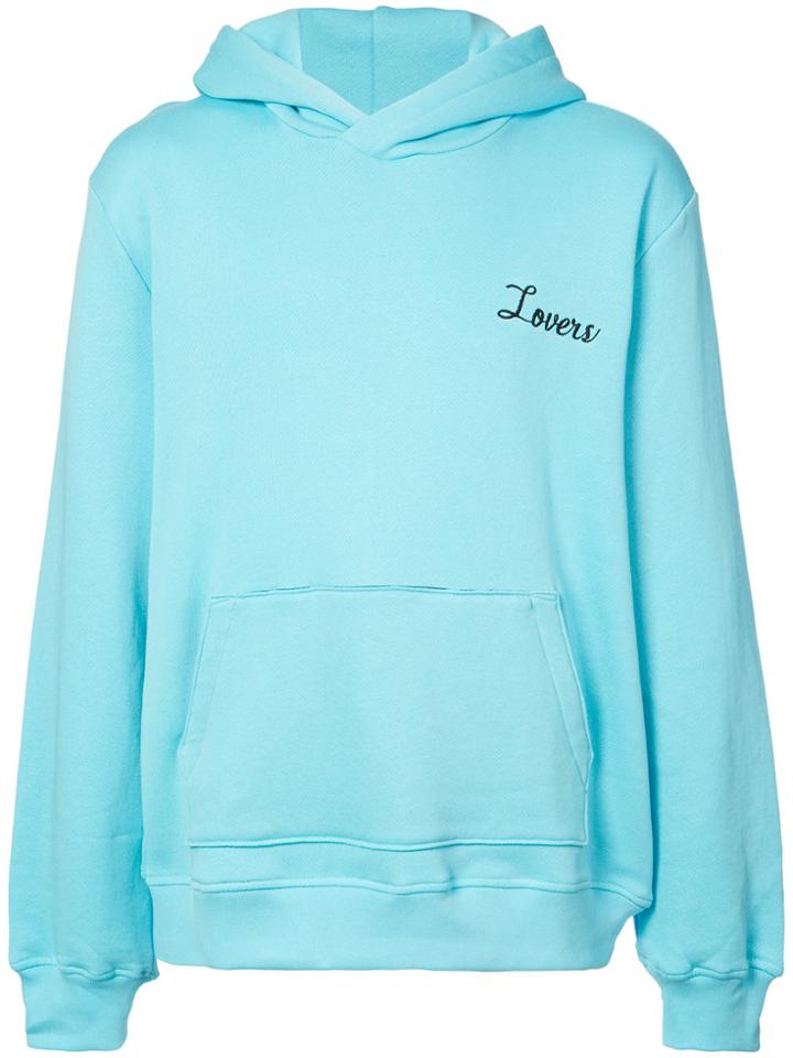 Amiri Lovers Hoodie - Blue