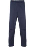 Oamc Cropped Trousers, Men's, Size: 31, Blue, Cotton