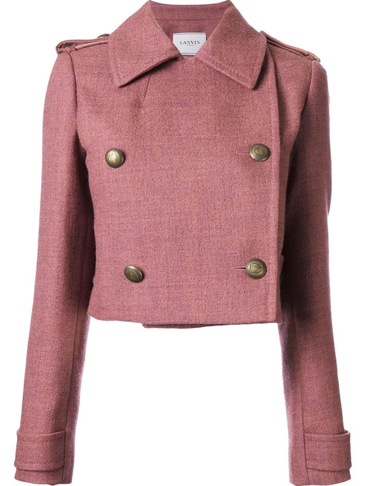 Lanvin Cropped Button-up Jacket