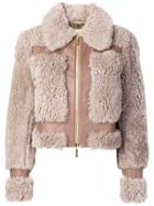 Zimmermann Front Zip Jacket - Purple