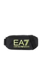 Ea7 Emporio Armani Printed Belt Bag - Black