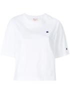 Champion Cropped Oversized T-shirt - White
