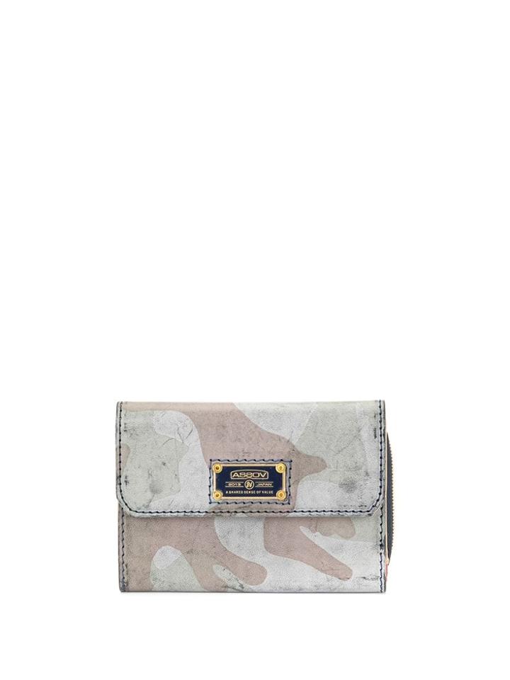 As2ov Foldover Top Wallet - Grey