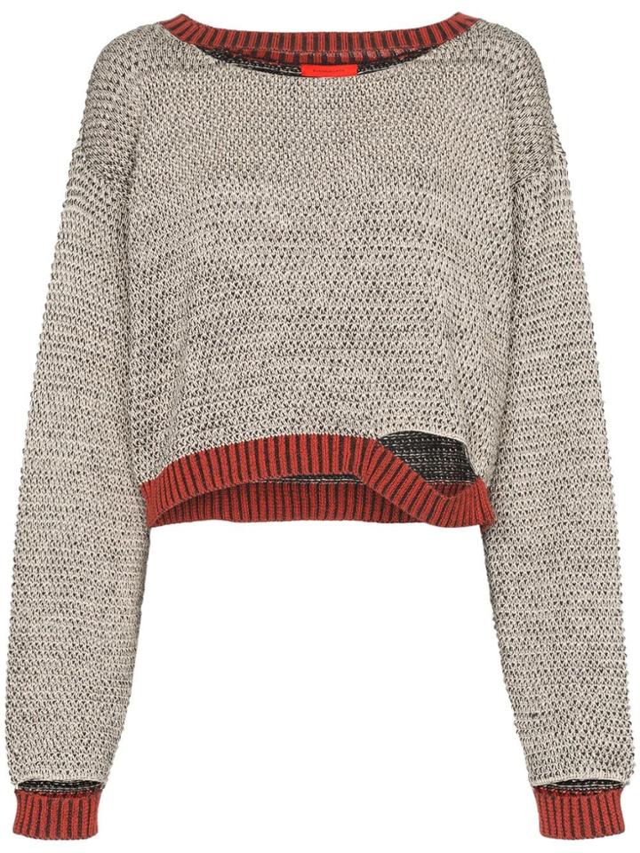 Eckhaus Latta Wiggly Road Knitted Jumper - Multicolour