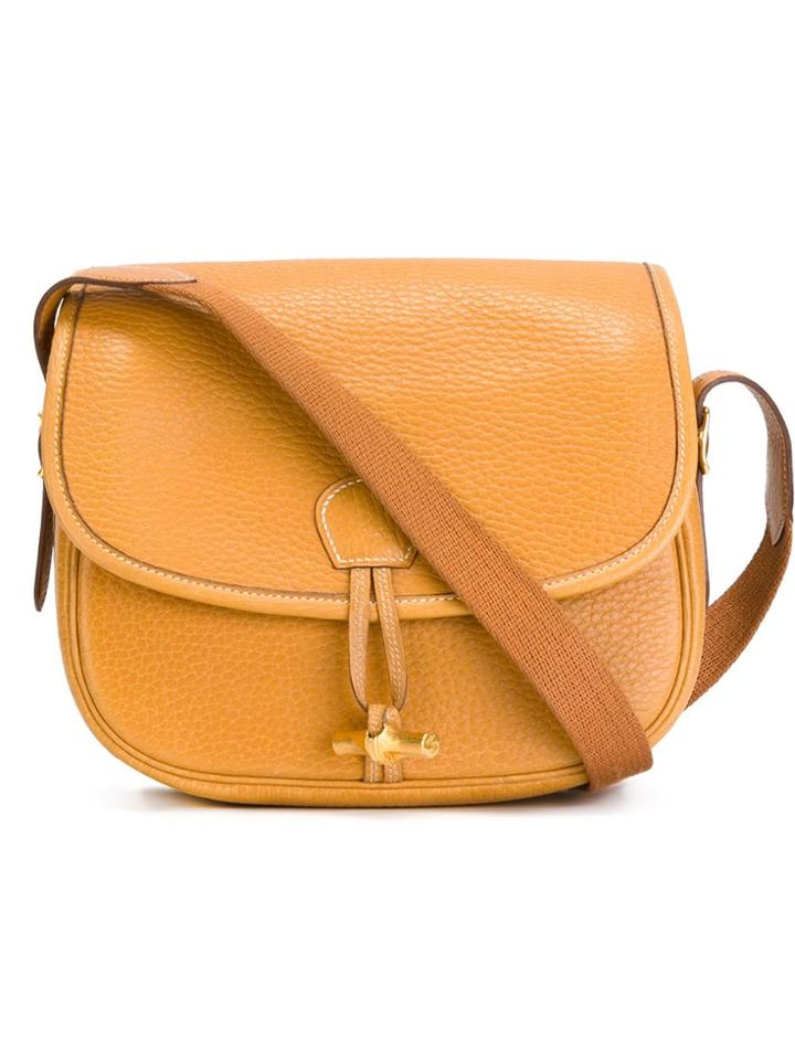 Hermès Vintage 'duffle Bamboo' Bag - Brown