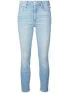 Mother The Looker Crop Jeans - Blue