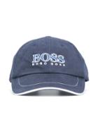 Boss Kids Logo Baseball Cap, Boy's, Size: 48 Cm, Blue