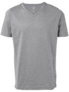 Eleventy - V-neck T-shirt - Men - Cotton - S, Grey, Cotton