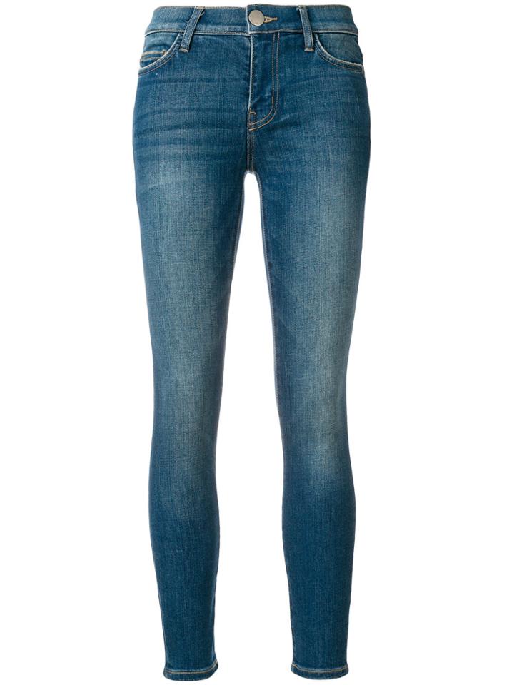 Current/elliott Slim Cigarette Jeans - Blue