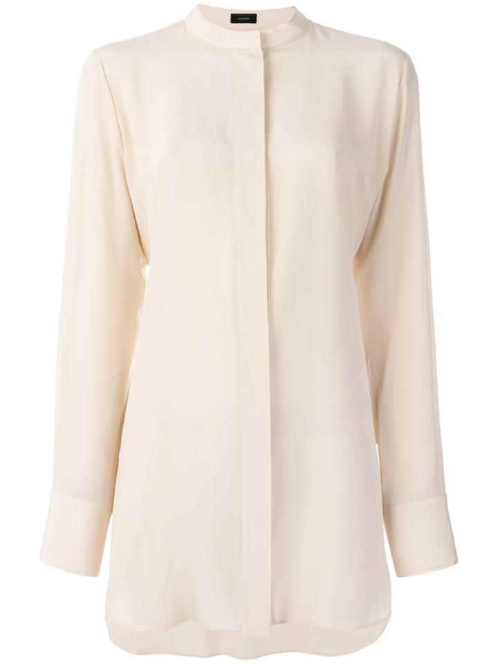Joseph Long Tunic Shirt - Nude & Neutrals