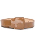 Y/project Concealed Buckle Belt - Neutrals