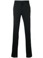 Versace Tailored Straight-leg Trousers - Black