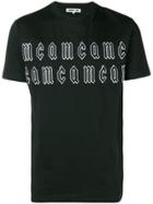 Mcq Alexander Mcqueen Gothic Logo T-shirt - Black