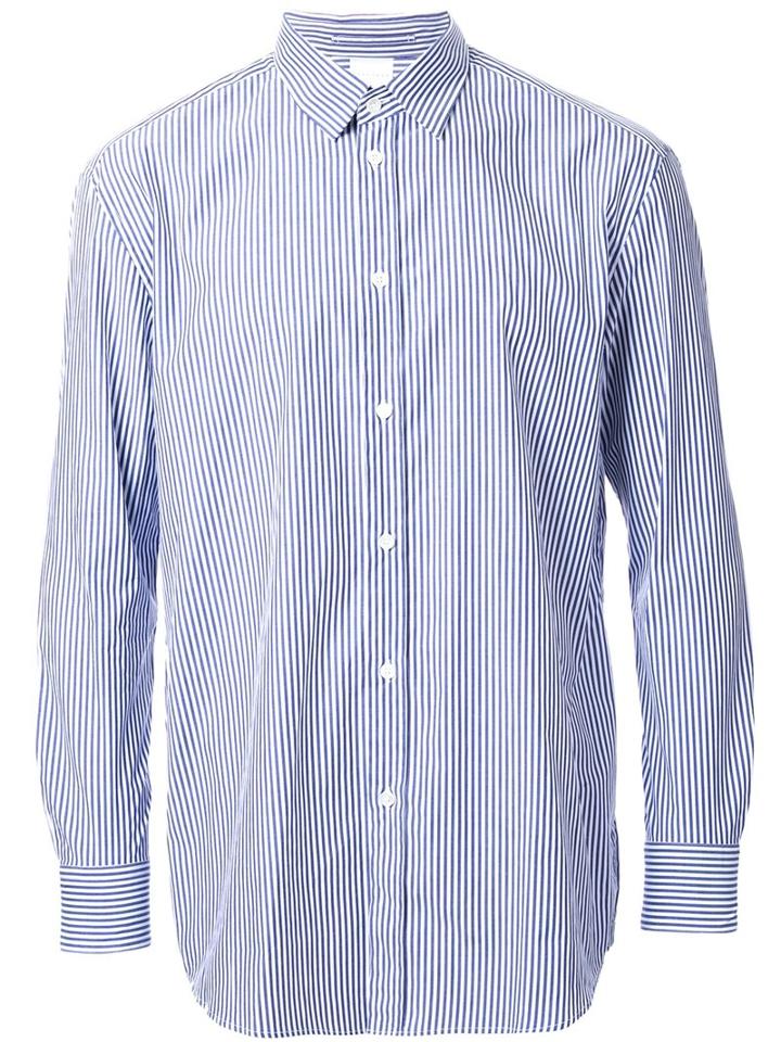 Cityshop Striped Shirt, Men's, Blue, Cotton