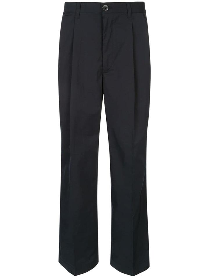 Loveless Wide Leg Trousers - Blue