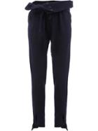 Ann Demeulemeester Loose Fit Trousers - Blue
