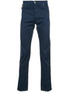 Jacob Cohen Corduroy Slim-fit Trousers - Pink & Purple