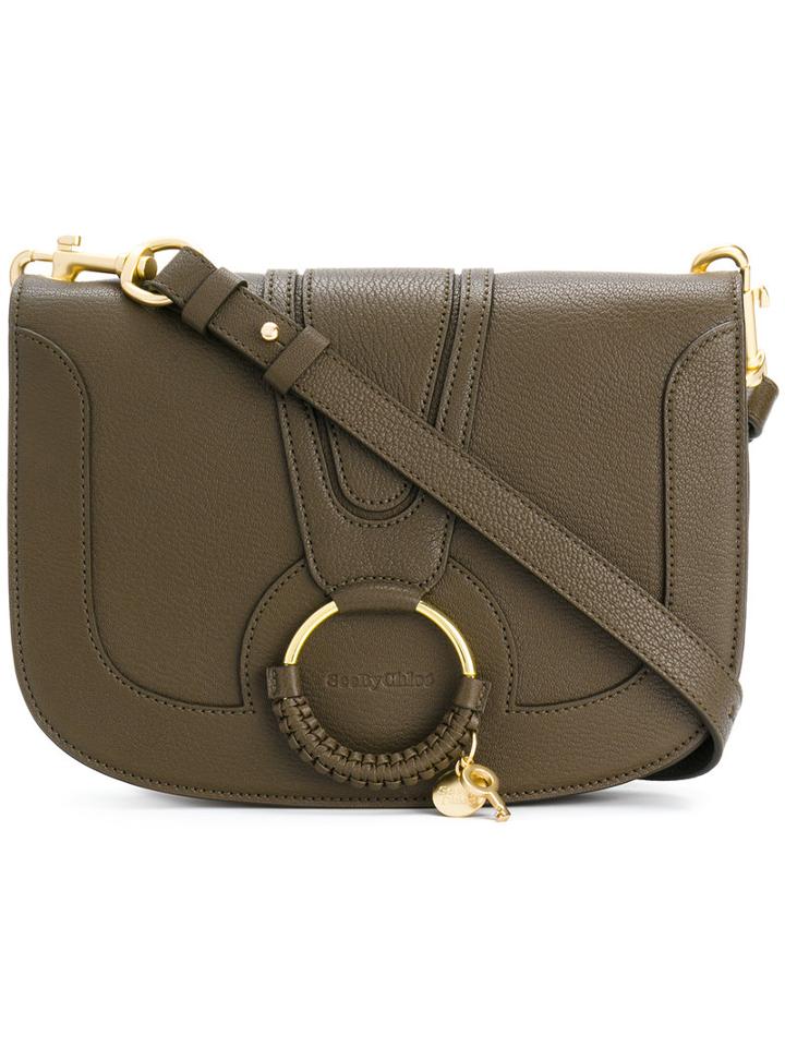 See By Chloé - Hana Crossbody Bag - Women - Cotton/goat Skin - One Size, Brown, Cotton/goat Skin