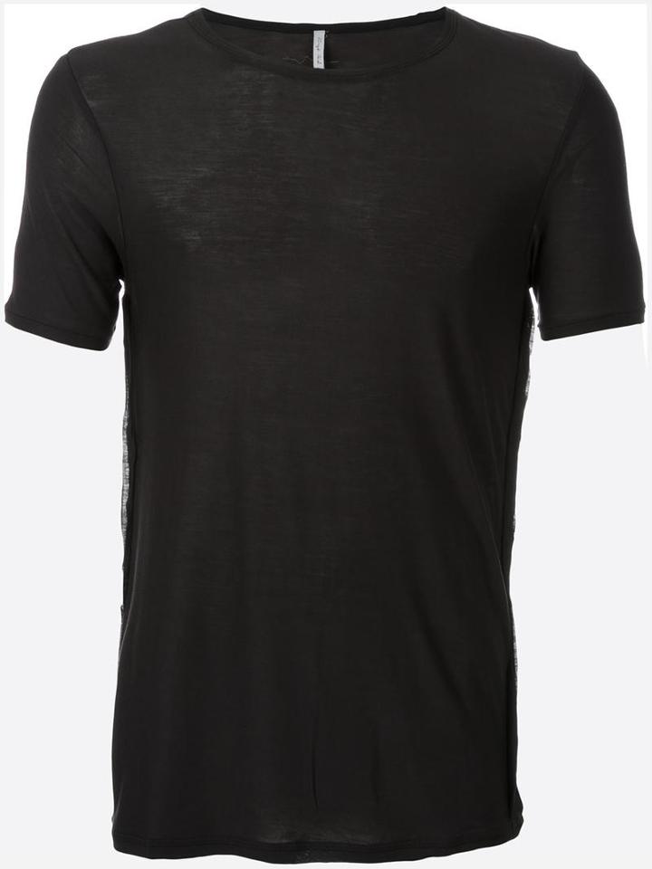 First Aid To The Injured 'zygomatic' T-shirt, Men's, Size: 4, Black, Viscose