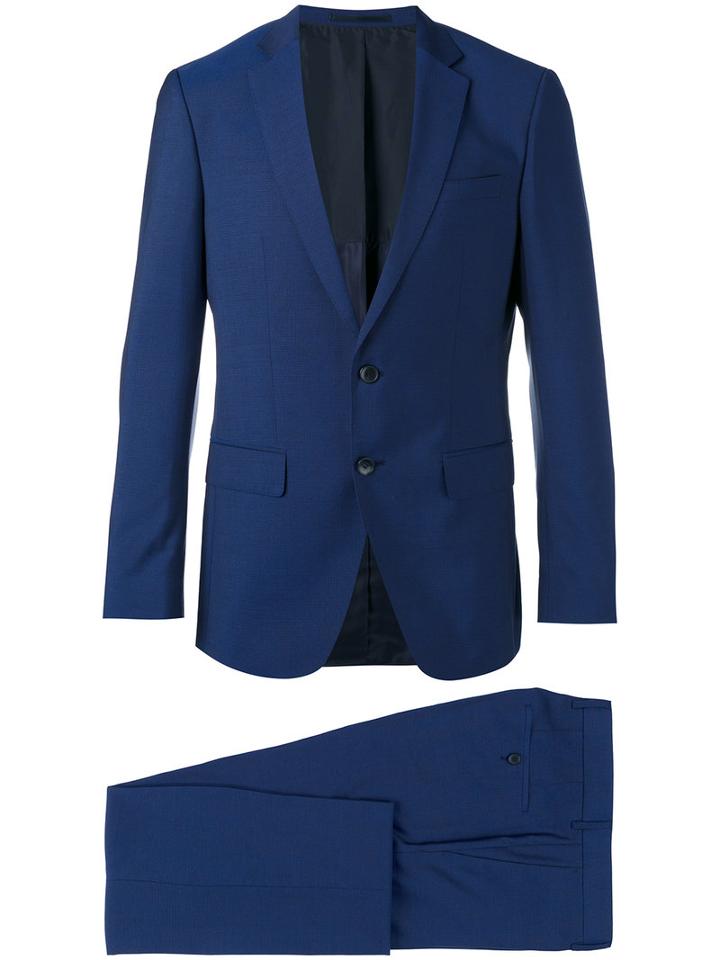 Boss Hugo Boss - Classic Suit - Men - Virgin Wool/cupro - 56, Blue, Virgin Wool/cupro