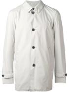 Herno Classic Buttoned Coat - Neutrals