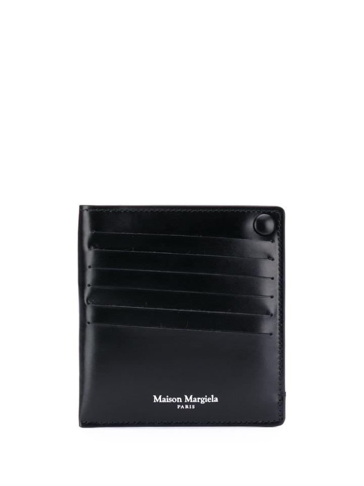 Maison Margiela Small Popper Wallet - Black
