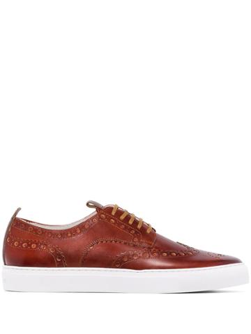 Grenson Leather Sneakers - Brown