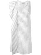 3.1 Phillip Lim Ruffled Pinstripe Dress