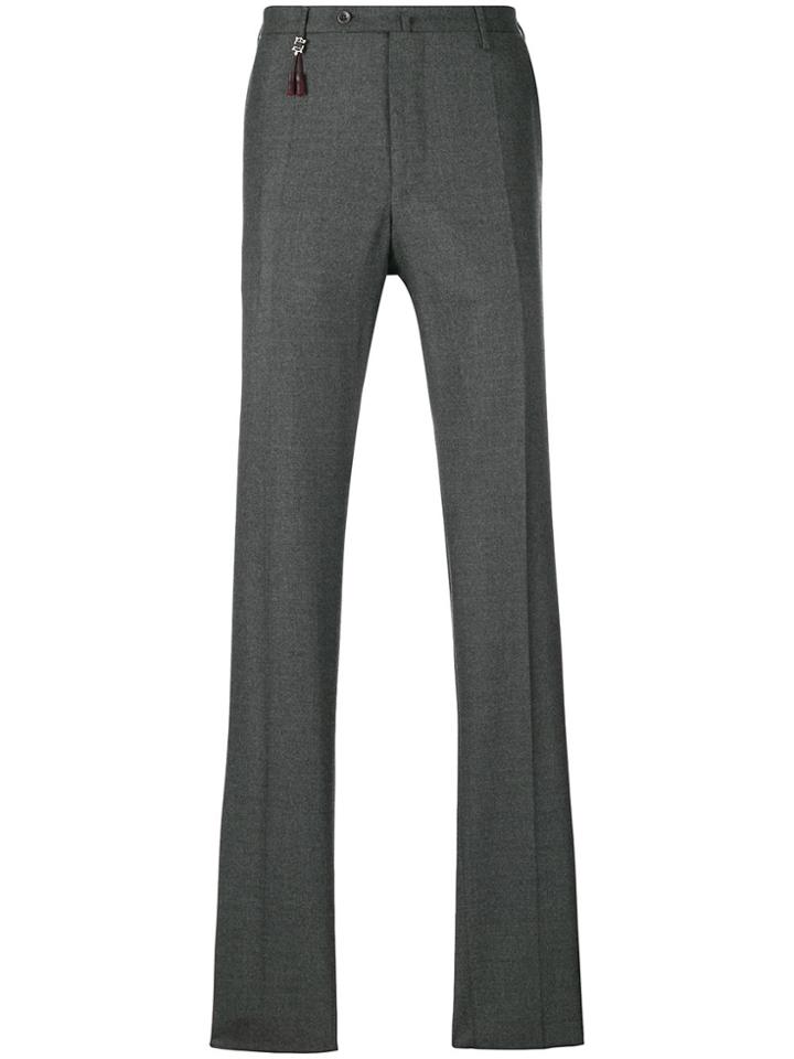 Incotex Regular Fit Trousers - Grey