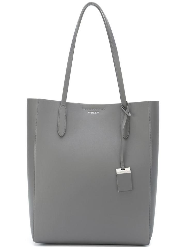 Michael Kors Large 'eleanor' Tote, Women's, Grey, Calf Leather