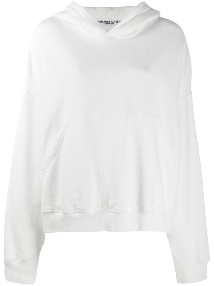 Katharine Hamnett London Choose Life Hoodie - White