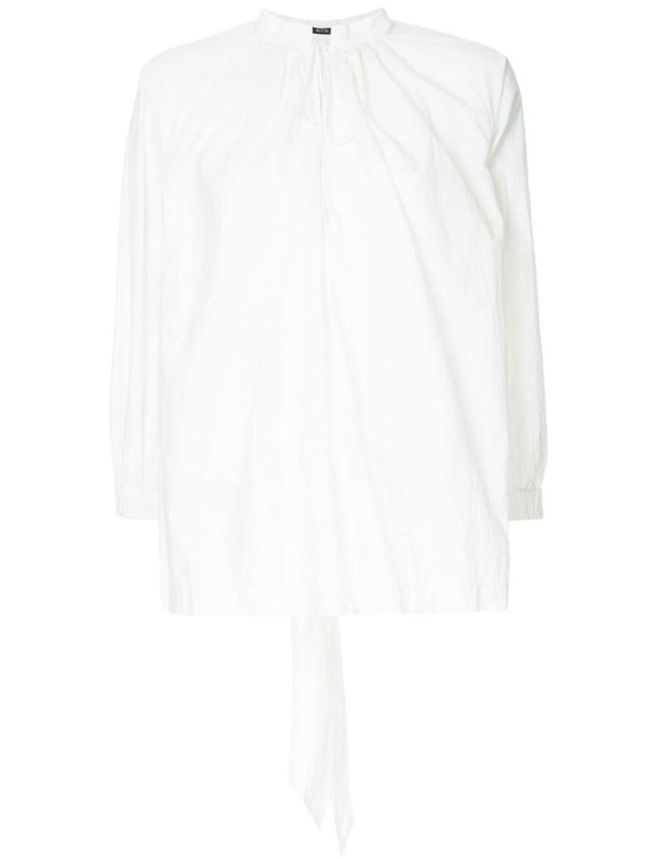 Kitx Mock-neck Blouse - White